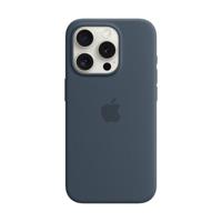 Apple iPhone 15 Pro Silicone Case with MagSafe - Storm Blue