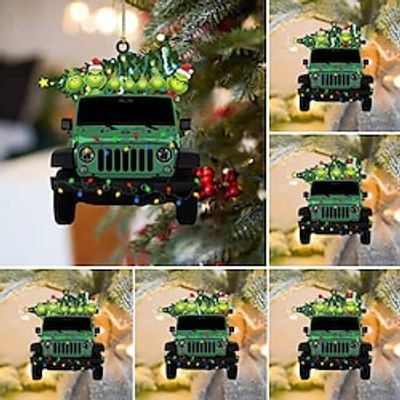 Christmas Car 2D Acrylic Decorations Car Decorations Christmas Tree Decorations Xmas Gift Home Decoration Lightinthebox Christmas Car 2D Acrylic Decorations Car Decorations Christmas Tree Decorations Xmas Gift Home Decoration Lightinthebox