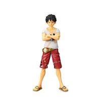 Banpresto One Piece Film Red Monkey D Luffy DXF The Grandline Men 16cm Figure