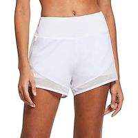 Women's Hiking Shorts Joggers Pants Outdoor Loose Fit Breathable Soft High Elasticity Stretchy Shorts Bottoms Below Knee Elastic Waist Black White Yoga Camping  Hiking Running S M L XL XXL Lightinthebox - thumbnail