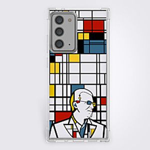Multi Color Grid / Plaid Patterns Phone Case For Samsung S21 S21 Plus S21 Ultra Unique Design Protective Case Shockproof Back Cover TPU miniinthebox