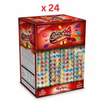 Hilal Foods Choco 4 Crunchy Chocolate Beans 24 Long Sheets 19.8g x 24-Pieces Carton - thumbnail