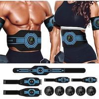 NEW ABS Stimulator Fitness Massager EMS Muscle Stimulator Toner Abdominal Training Belt Exercise Workout Equipment Machine Lightinthebox - thumbnail