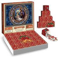 Advent Calendar 2023,Nativity Scene Jigsaw Puzzle 1000 Pieces,Puzzles Jigsaw Countdown Calendar for Christmas Gifts,24 Boxes Puzzles for Countdown,Colourful Skill Games for the Whole Family Lightinthebox - thumbnail