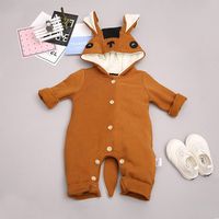 Cute Animal Newborn Baby Boy Rompers