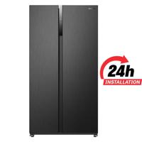 Hitachi Refrigerator | 680L Gross, 525L Net | Side-by-Side | 2-Door | 10 Year Inverter Compressor Warranty | Dual Fan Cooling | Quick Freezing | Mi...