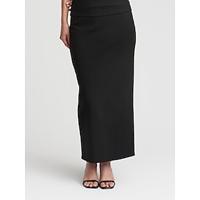 Ador Essentials Slim Fit Midi Skirt - thumbnail