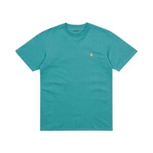 Chase Tee (Frosted Turquoise/Gold)