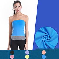 Women's Sleeveless Running Shirt Tee Tshirt Top Athletic Summer Nylon Quick Dry Breathable Soft Gym Workout Running Active Training Jogging Exercise Sportswear Solid Colored Normal Black Purple Lightinthebox - thumbnail