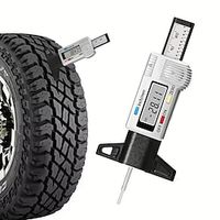 Digital Tyre Tread Depth Gauge 0-25.4mm Inch Tyre Guage Digital With Large LCD Display And Tire Tread Depth Measuring Tool For Cars Trucks Mot Lightinthebox - thumbnail
