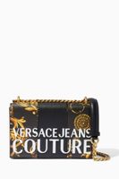 Baroque Print Crossbody Bag in PU Leather Baroque Print Crossbody Bag in PU Leather