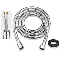 Shower Hose Stainless Steel for Hand Held Shower Heads 59-79 Inches, G1/2 Threaded Insert and Nut, Universal Shower Hose Replacement Handheld Shower Tube miniinthebox Shower Hose Stainless Steel for Hand Held Shower Heads 59-79 Inches, G1/2 Threaded Insert and Nut, Universal Shower Hose Replacement Handheld Shower Tube miniinthebox