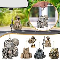 1 PCS Car Rear View Mirror Hanging Accessories Fashion Cartoon New Design Suspension Type Small and Exquisite for Women for Men miniinthebox - thumbnail