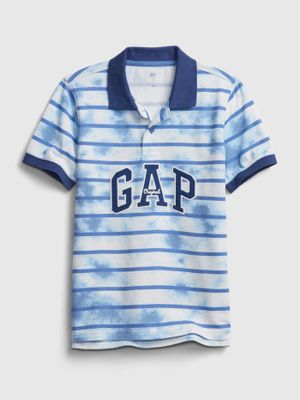 Kids Print Pique Polo Shirt Kids Print Pique Polo Shirt