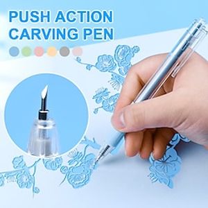 New Pen Knife Art Utility Knife Pen Stickers Scrapbooking Cutting Tool Express Box Knife School Supplies DIY Craft Supplie Lightinthebox