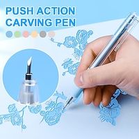 New Pen Knife Art Utility Knife Pen Stickers Scrapbooking Cutting Tool Express Box Knife School Supplies DIY Craft Supplie Lightinthebox - thumbnail