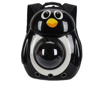 Woofy Penguin Transparent Capsule Pet Travel Backpack For Cat & Dogs