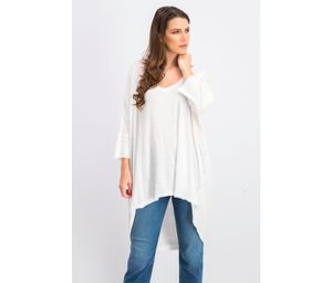 Womens Catch Waves Tee  Ivory