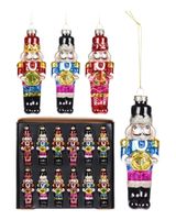 Homesmiths Christmas 130mm Nutcracker Glass Assorted 1 Piece - thumbnail