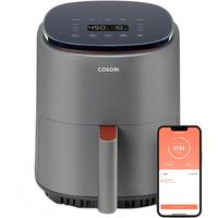COSORI Lite 3.8L Smart Air Fryer, Up to 230℃, 7 Functions, One-touch Operation, Online Recipes, Grey COSORI Lite 3.8L Smart Air Fryer, Up to 230℃, 7 Functions, One-touch Operation, Online Recipes, Grey