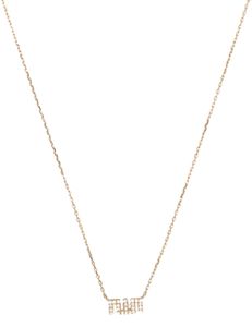 Allah Necklace Extra Small Full Diamond