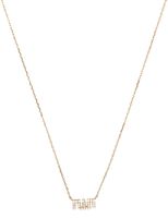 Allah Necklace Extra Small Full Diamond - thumbnail