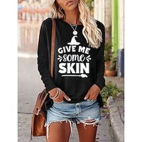 Men's Pullover Green Blue Pink Khaki Gray Round Neck Letter Print Halloween Casual Hot Stamping Casual Halloween Fall Spring Clothing Apparel Hoodies Sweatshirts  miniinthebox - thumbnail