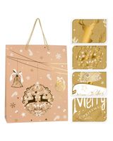 Homesmiths Christmas Gift Bag Large Assorted 1 Piece