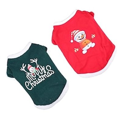 pet Sweater ugly xmas jumpelr christmas funny jumpers cat Christmas Costume Christmas cat Sweater Christmas Dog Sweater Puppy Christmas Sweater pet Snowman Sweater Dog Shirt bad christmas jumper Lightinthebox
