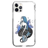 Mermaid Scales Phone Case For Apple iPhone 12 iPhone 11 iPhone 12 Pro Max Unique Design Protective Case Pattern Back Cover TPU miniinthebox - thumbnail