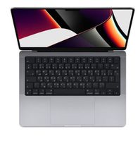 Apple MacBook Pro (2021), 14 Inch, M1 Pro, 512GB,16GB RAM 8-CPU 14GPU, MKGP3, Space Gray , Apple Warranty, English Keyboard - thumbnail
