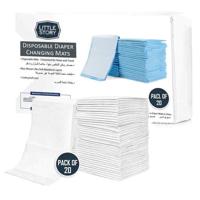 Little Story - Disposable Diaper Changing Mats - Pack Of 20pcs - White LS_DCM_WH20