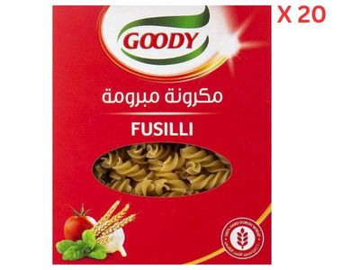 Goody Fusilli Pasta Shape No 36 500 gm Carton of 20 Packs