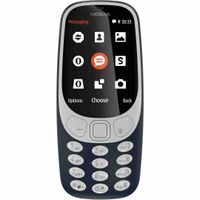 Nokia 3310, 2MP, 16MB RAM, 2.4 Inch Mobile, Dual Sim, Blue, 2G