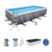 Bestway Pool Set Power Steel 488X244X122Cm - 56996