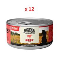 Acana Premium Beef Pate Cat Wet Food 85G Pack Of 12