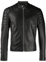 Sandro Paris zipped biker jacket - Black