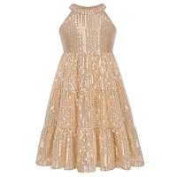 Girls Halter Neck Sequin Dress Elegant Cute Girls Party Maxi Dress for 5-14Y Lightinthebox