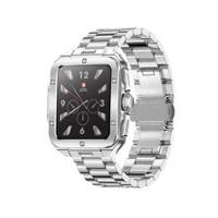 Swiss Military ALPS 2 Smartwatch Silver With Stainless Steel Strap (SM-Alps2-SLFrame/SLSteelSt)