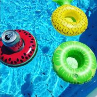 IPRee™ Fruit Design Inflatable Drink Can Holder Bath Pool Swim Water Fun Toy - thumbnail