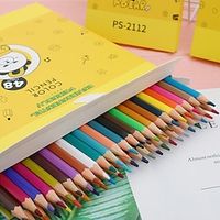 48Pcs Colored Pencils Coloring Sketching Drawing Pencil Art Supplies, Xmas Gift miniinthebox - thumbnail