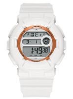 Astro Kids J0609 Movement Watch, Digital Display and Polyurethane Strap - A23921-PPWW, White