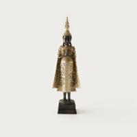 Metallic Buddha Figurine - 135x100x365 cms
