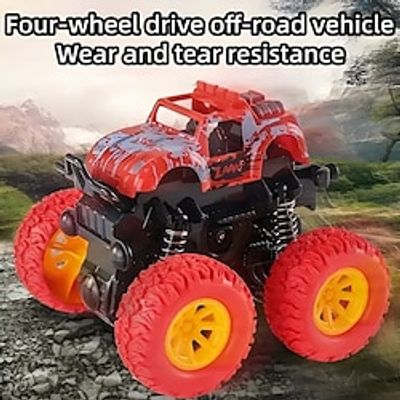 4 Pcs lnertial Off-road Vehicle Toys Super Resistant Climbing Car Model BabyCar Children Four-wheel-drive Boy Toy Car Lightinthebox 4 Pcs lnertial Off-road Vehicle Toys Super Resistant Climbing Car Model BabyCar Children Four-wheel-drive Boy Toy Car Lightinthebox