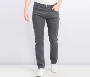 Mens Five Pocket Slim Pants  Dark Grey