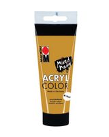 Marabu 100ML Acrylic Color 084 Gold - thumbnail