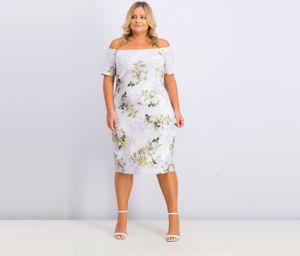 Womens Pullover Floral Dress  Purple