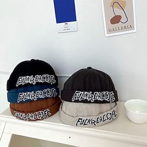 Retro Vintage Punk  Gothic Hip Hop Street Style Back To School Cap Men's Women's Costume Hat Vintage Cosplay Vacation Going out Hat New Year miniinthebox