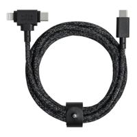 Native Union Belt 1.8m Cable - Duo USB-C to C + Lightining - Cosmos - thumbnail