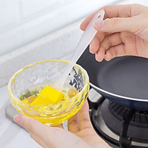 high temperature resistant silicone oil brush kitchen baking brush, baking tools, non-linting oil brush, barbecue brush Lightinthebox